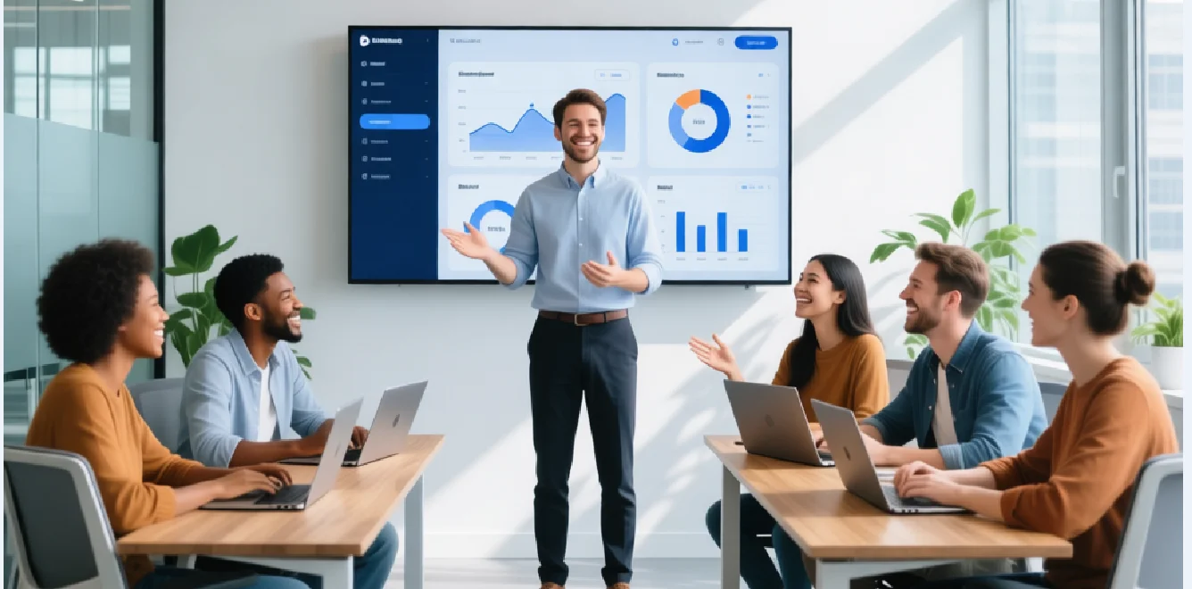 Equipe usando Illumino System